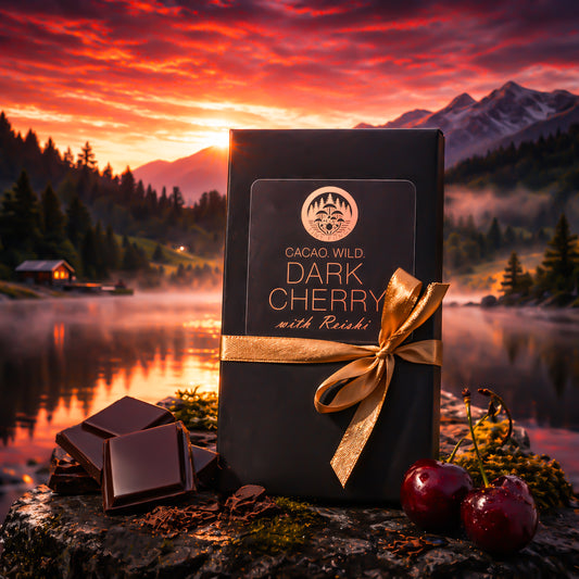 NEW - Dark Cherry & Reishi Chocolate