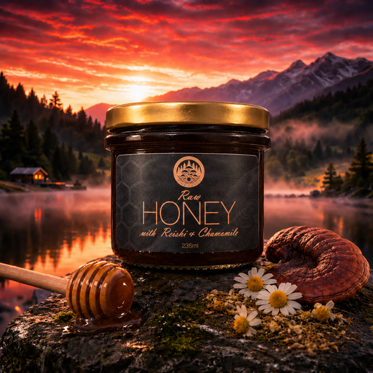 NEW Reishi and Chamomile Honey
